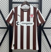 2025-26 Fußball-Club St. Pauli Home Soccer Jersey Shirt