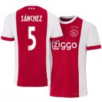 2017-18 Ajax #5 Davinson Sanchez Home Soccer Jersey