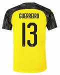 2019-20 Borussia Dortmund Cup Home Soccer Jersey Shirt Guerreiro 13