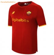 2021-22 AS Roma Home Soccer Jersey Shirt