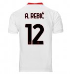 2020-21 AC Milan Away Soccer Jersey Shirt A. REBIĆ #12