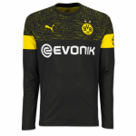 2018-19 Borussia Dortmund Long Sleeve Away Soccer Jersey Shirt