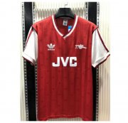 1988-99 Arsenal Retro Red Home Soccer Jersey Shirt