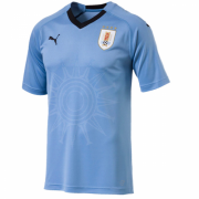 2018 World Cup Uruguay Home Socccer Jersey Shirt