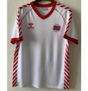 1984 Norway Retro Away Soccer Jersey Shirt