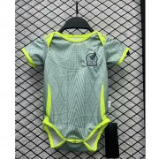 2024 Copa America Mexico Away Infant Soccer Jersey Little Baby Kit