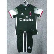 Kids AC Milan 2016-17 Third Soccer Shirt with Shorts