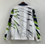 2023-24 Manchester City Navy White Reversible Trench Coat Jacket