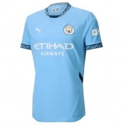 2024-25 Manchester City Home Soccer Jersey Shirt Player Version