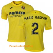 2020-2021 Villarreal Home Soccer Jersey Shirt Mario Gaspar #2