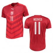 2016 Czech Republic Nedved 11 Home Soccer Jersey