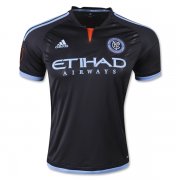 New York City FC 2015/16 Black Away Soccer Jersey