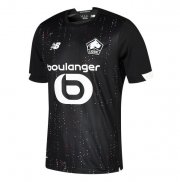 2020-21 Lille OSC Away Black Soccer Jersey Shirt