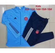 Youth 2020-21 Ajax Blue Training Suits Jacket with Pants