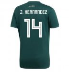 2018 World Cup Mexico #14 Javier Chicharito Home Soccer Jersey