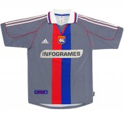 2000-01 Olympique Lyonnais Retro Away Soccer Jersey Shirt
