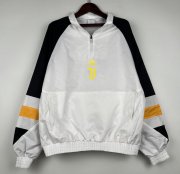 2023-24 Juventus White Windbreaker Top