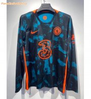 2021-22 Chelsea Long Sleeve Third Away Soccer Jersey Shirt