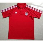 2017-18 Bayern Munich Red Polo Shirt