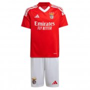 2024-25 Benfica Kids Home Soccer Kits Shirt With Shorts