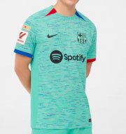 2023-24 Barcelona Third Away Soccer Jersey Shirt Player Version
