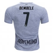 2017-18 Borussia Dortmund Dembele #7 Third Soccer Jersey