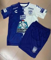 Kids Pachuca 2019-20 Home Soccer Shirt With Shorts