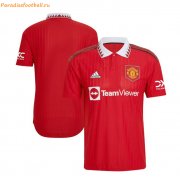 2022-23 Manchester United Home Soccer Jersey Shirt Player Version