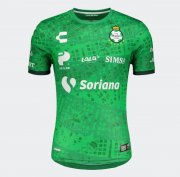 2020-21 Santos Laguna Green Día De Muertos Special Version Soccer Jersey Shirt