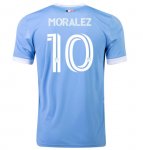 2021-22 New York City Home Soccer Jersey Shirt MAXI MORALEZ #10
