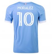 2021-22 New York City Home Soccer Jersey Shirt MAXI MORALEZ #10