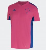 2022-23 Cruzeiro Pink Outubro Rosa Soccer Jersey Shirt