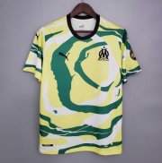 2021-22 Olympique Marseille "OM Africa" Special Edition Yellow Green Soccer Jersey Shirt