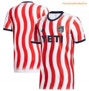 2021-22 Austin FC Red White Pre-Match Soccer Jersey Shirt