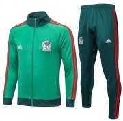 2022 FIFA World Cup Mexico Green Training Kits Jacket with Pants