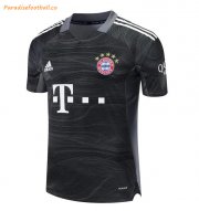 2021-22 Bayern Munich Black Gaolkeeper Soccer Jersey Shirt