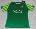 2015-16 Barcelona Goalkeeper Soccer Jersey Green