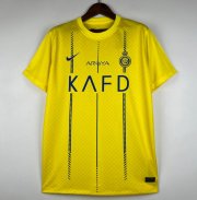 2023-24 Al-Nassr FC Leyard Victory Home Soccer Jersey Shirt
