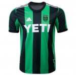 2021-22 Austin FC Home Green Black Soccer Jersey Shirt Player Version