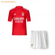 Kids Benfica 2021-22 Home Soccer Kits Shirt With Shorts