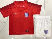Kids England 2018 World Cup Away Soccer Kit (Jersey + Shorts)