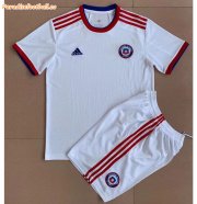 Kids 2021-22 Chile Away Soccer Kits Shirt With Shorts