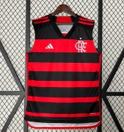 2024-25 Camisa Flamengo Home Vest Soccer Jersey Shirt