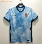 2020-21 Norway Retro Away Soccer Jersey Shirt