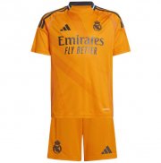 2024-25 Real Madrid Away Kids Soccer Kits Shirt With Shorts