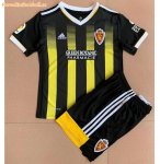 Kids Real Zaragoza 2021-22 Away Soccer Kits Shirt With Shorts