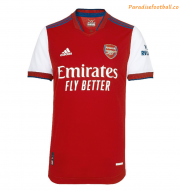 2021-22 Arsenal Home Soccer Jersey Shirt Player Version
