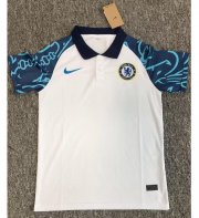2022-23 Chelsea White Polo Shirt