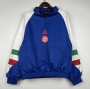 2023-24 Bayern Munich Blue Windbreaker Top