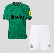 2023-24 Newcastle United Kids Away Soccer Kits Shirt With Shorts
